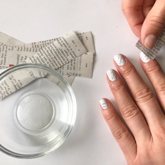 newspaper nails