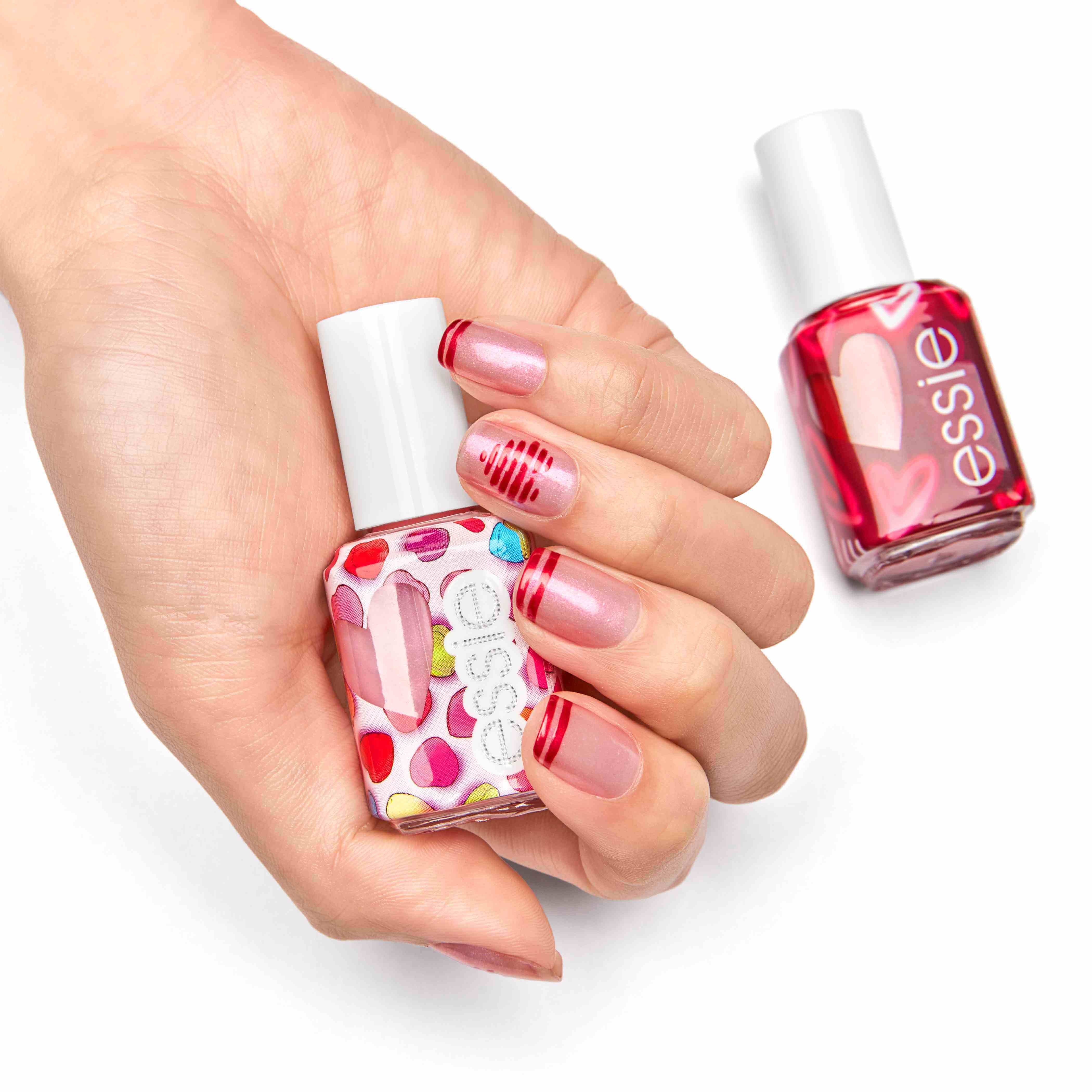 love line nail art