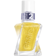 crushed gold top coat gel couture