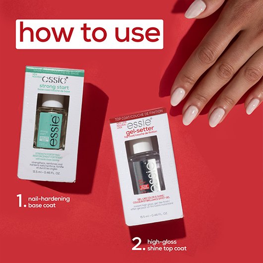 gel.setter top coat nail polish how to use