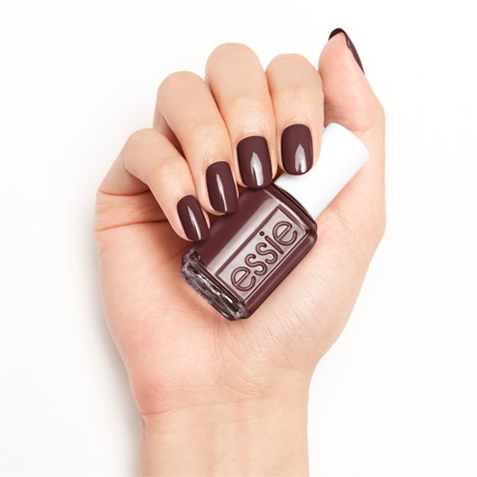Essie brown nail color light skin tone