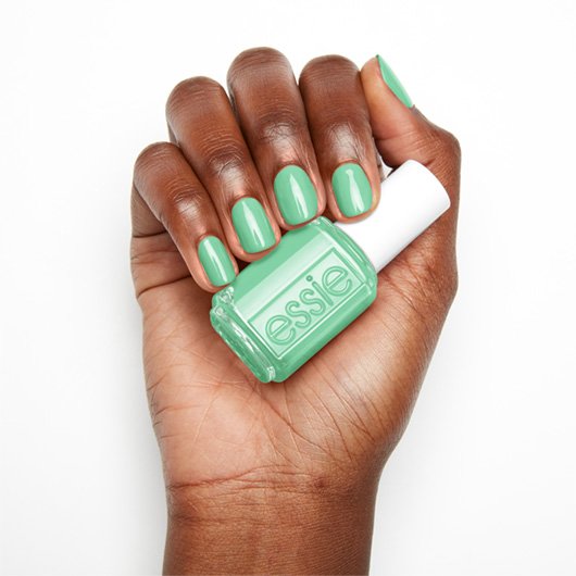 Dark blue nail colors for dark skin - Essie
