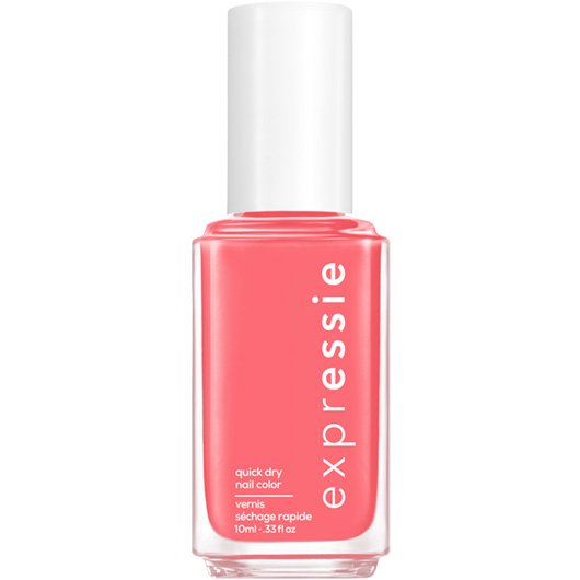 literal legend coral nail polish packshot