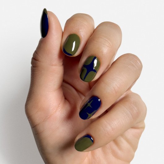 fall 2023 nail art with step out of line 