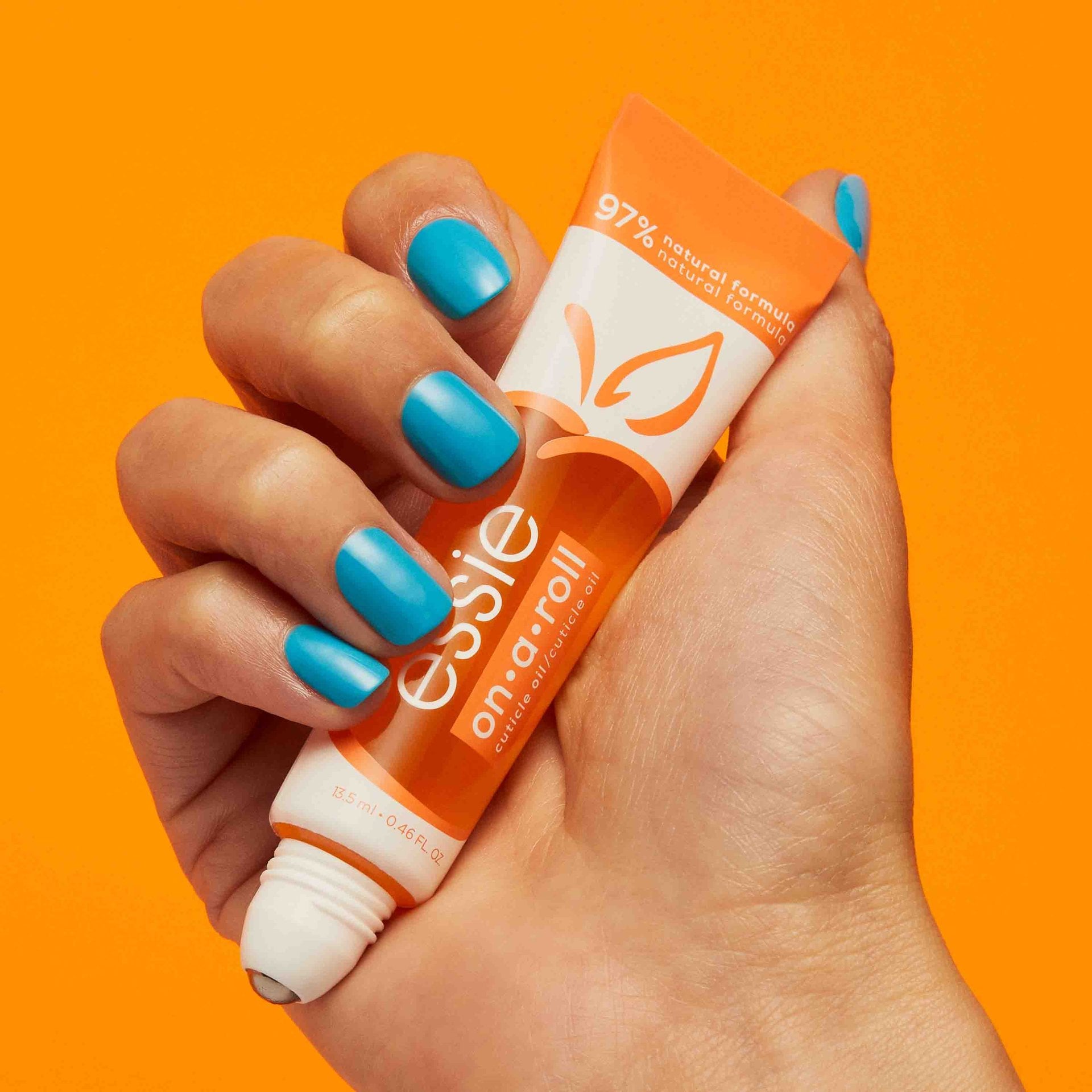 On-a-roll apricot nail and cuticle oil Essie