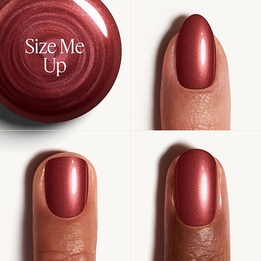 Size me Up Gel Couture Ημιμόνιμο Βερνίκι εφαρμογή